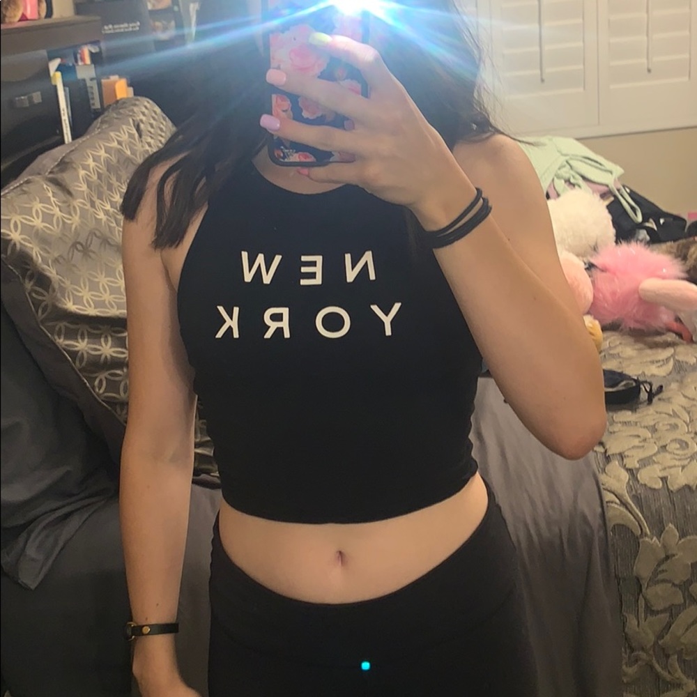 Forever 21 “New York” Crop Top